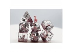 DICE 7-set: Pink Alpaca